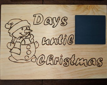 Christmas Countdown Sign