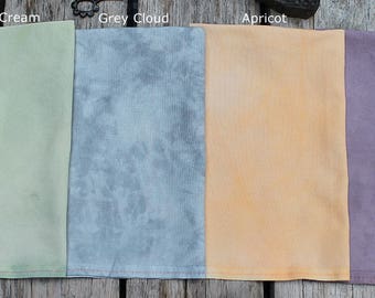 Hand dyed 32 count evenweave fabric for embroidery, cross stitch, hardanger - 'Old Mauve'