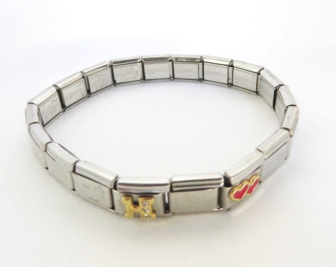 15% OFF coupon on Zoppini Charm Bracelet, Vintage Stainless Steel ...