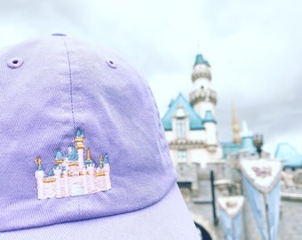 Disneyland Castle, Sleeping Beauty, Disneyland Hat, castle hat, disney hat, disney dad hat, Disneyland, Disney world