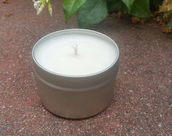 Hazelnut Coffee Soy Candle Tin 4 Ounces - Coffee Candle - Coffee Scented - Strongly Scented - Hand Poured Candle - Breakfast Candle