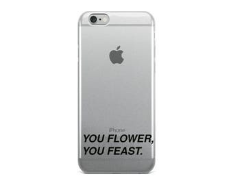Harry Styles You Flower You Feast Iphone Case