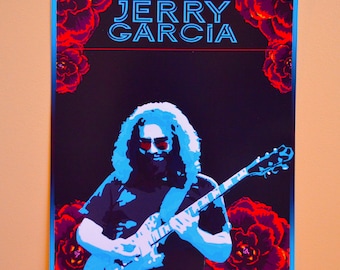 Jerry Garcia Poster Print