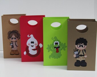 10 Ghostbusters Party Favor Bag-Candy Bag-Treat Bag-Goody Bag-Gift Bag-Ghostbusters Boy/Girls Birthday Bag-Ghostbusters Classroom Favor Bag