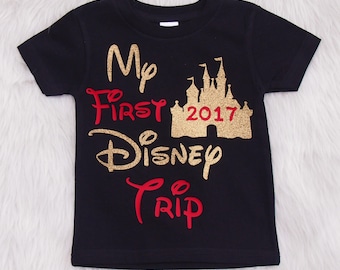 my first disneyland trip shirt