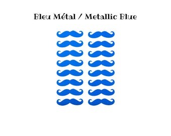 Heat transfer mustach ( x16), heat transfer to iron, mustach iron on,heat transfer design,iron on clothes,iron on decal mustach, iron on