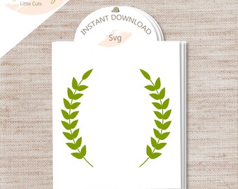 1-"Wreath" SVG Cut File/INSTANT Download/ Commercial Use/ Digital Cut Files/ Wreath