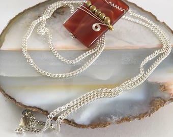 Scottish Agate Pendant