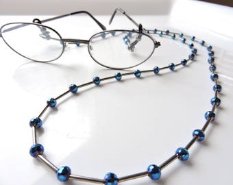 Cool and Fun Eyeglass Chain - Beaded Eyeglass Chain Readers Holders - Eyeglasses Holder Beautiful Eyeglasses Leash