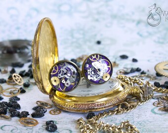Steampunk cufflinks - Steampunk