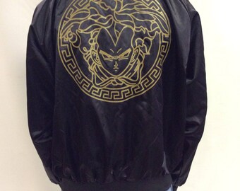 Vintage Dragon Ball Z black bomber jacket