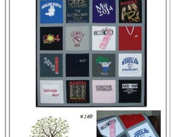 Digital T-Shirt Quilt Pattern (Family Tree Quilt Store)