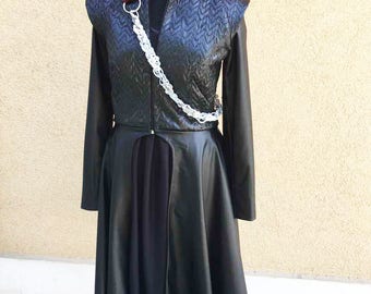 Game of Thrones costume, Queen Daenerys Targaryen dress, Game of Thrones Season 7 inspired complete set