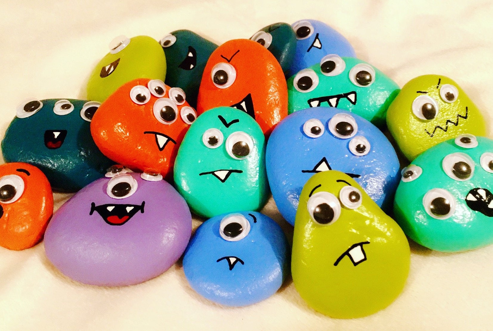 Rock Monsters Pet Rocks