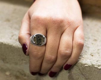 Ancient Roman Coin Ring