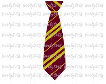 Gryffindor Tie - Instant Files - Studio3 & SVG Files - Silhouette Cricut Files