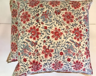 Ralph Lauren Floral Batik Pillows (Pair)