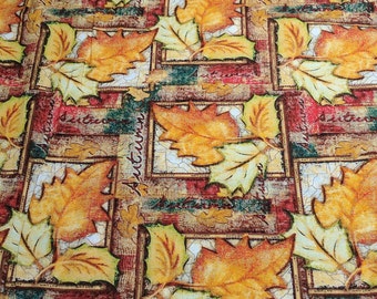 Autumn Patch Cotton Fabric