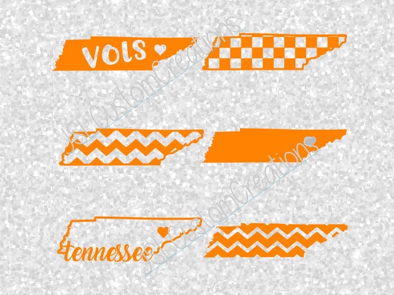 Download Tennessee SVG eps DXF png Cut Files for Silhouette Cricut