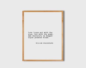 Shakespeare, Literary Poster, Literary Print, Book Quote, Literary Quote, William Shakespeare, Literary Print, Printable Book Quote