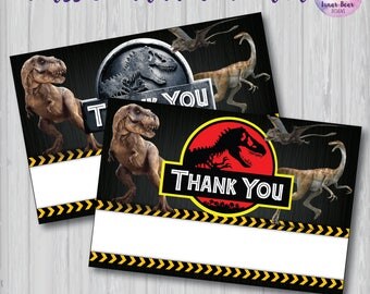 Dinosaur thank you | Etsy