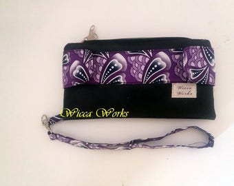 Custom Della Wallet, 2 Zipper Wallet, Wallet Wristlet, Tab Wallet, Snap Wallet, Money Holder, Checkbook Wallet,