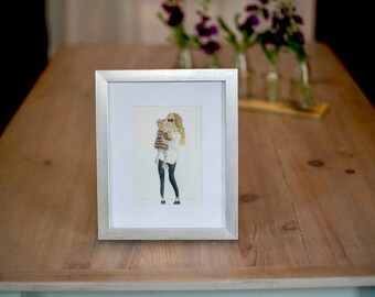 Custom Family Watercolor Illustration