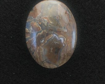 New Mexico Thunder Egg 39x29mm Oval Cabochon