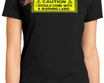 caution tape shirt