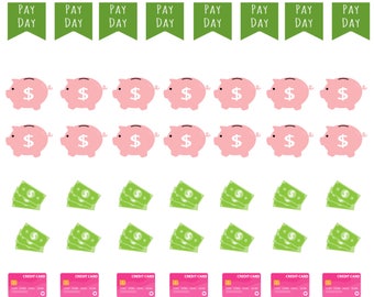 Budget stickers | Etsy