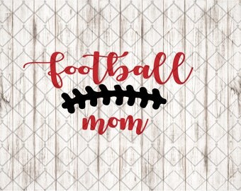 Football Mom svg, SVG, DxF, EpS, Cut file, football svg,Fall Svg, SVG Sayings, football cricut, football sister svg, football mama