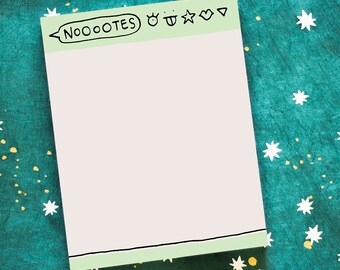 cute notepads etsy