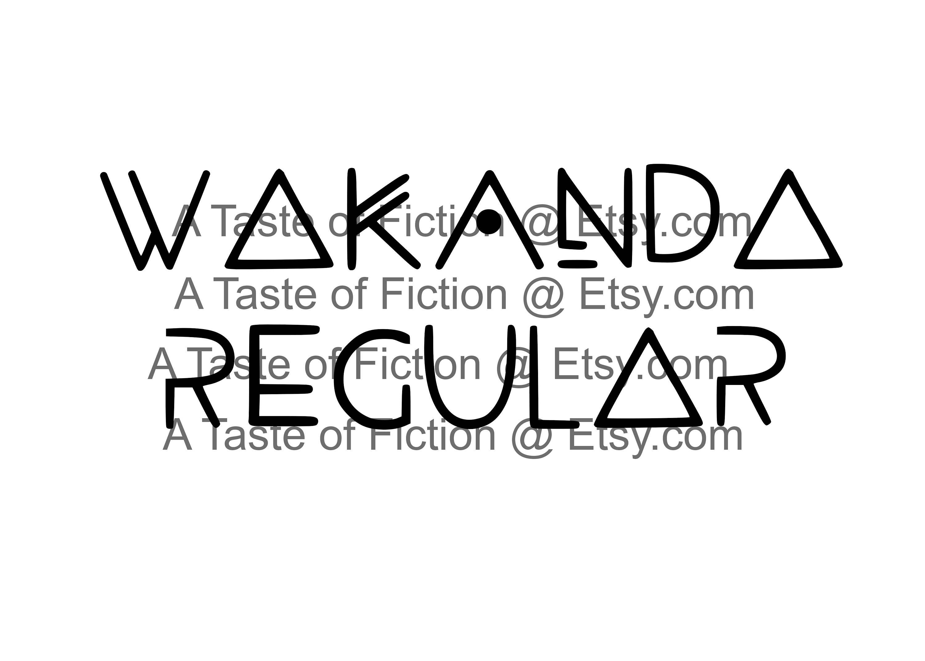 wakanda font free download