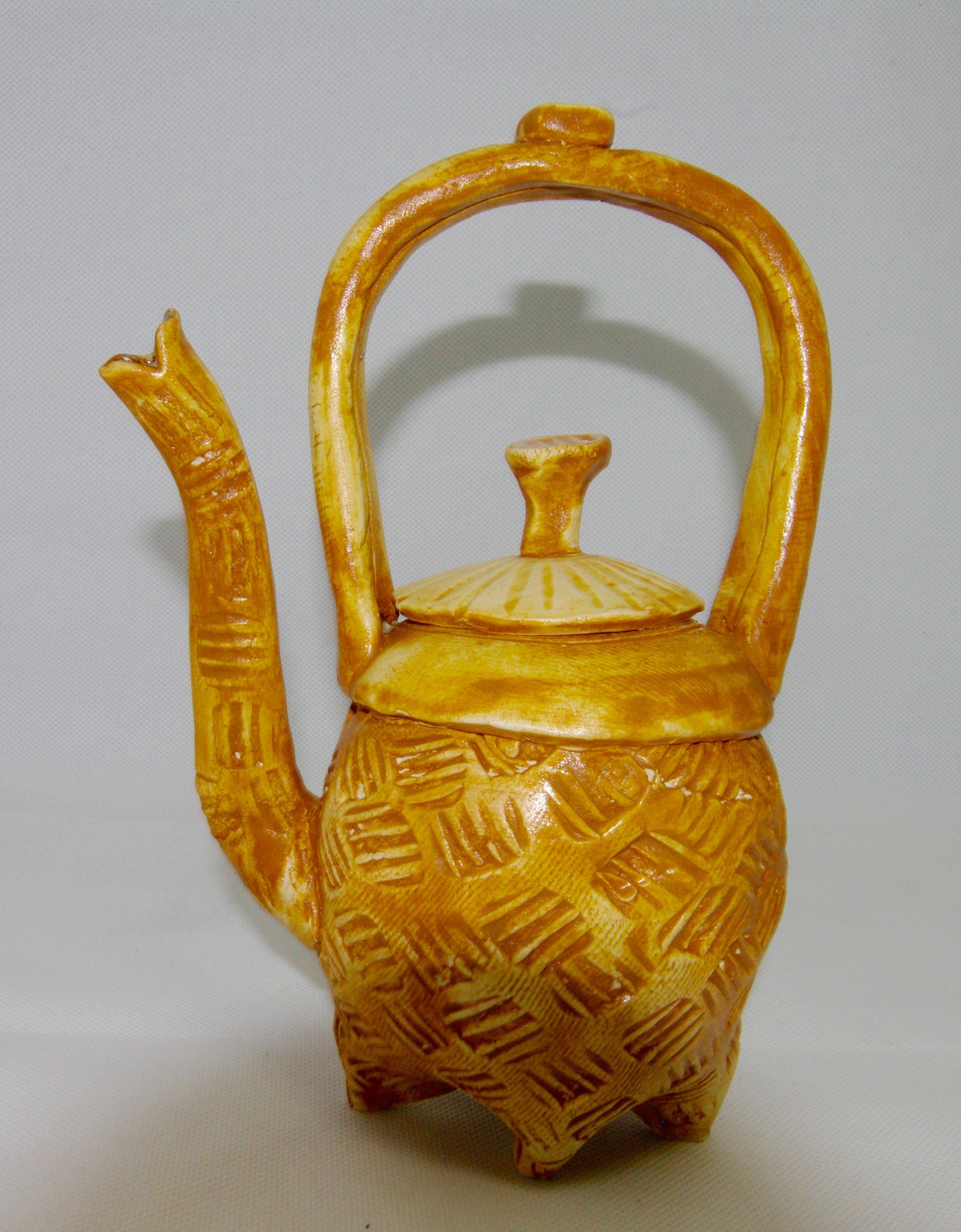 Funky Teapot Artistic and Collectible Tea Pot Wedding Gift