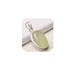 Prehnite Gemstone Pendant , Sterling Silver Prehnite Pendant , Sterling Silver Chain