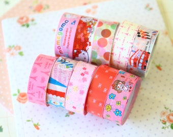 Cartoon & Travel mini deco tape set 02 Series 9