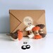 Robin Crochet Kit / DIY Kit Craft Kit Bird Decoration / Gift for Crocheter / Christmas Ornament Kit Robin Crochet Pattern
