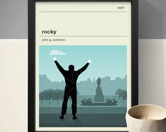 Rocky Movie Poster - Movie Poster, Movie Print, Film Poster, Film Poster