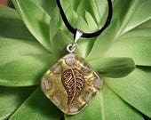 Rose Quartz Orgone Pendant - Handmade Healing Jewelry - Spiritual Gift, Chi, Prana, Energy Balancing - Spiritual Gift - Small