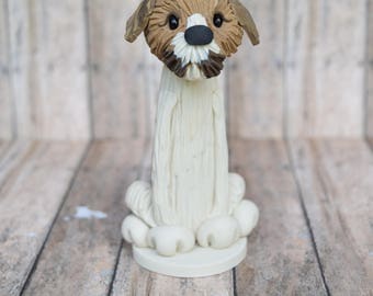 Your Dog made in Clay, Custom Dog ornament, Personalized Christmas ornament, dog ornament, dog breed ornament,