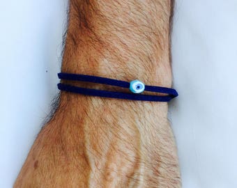 1+1 FREE,Greek Evil Eye Bracelet,Gifts Under 5 Dollars,Evil Eye Jewelry,Men Evil Eye Bracelet,Blue Eye,Black Evil Eye,Under 10 Dollars