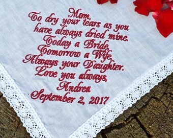 Wedding gift for mom from daughter gift for mother of the bride gift personalized gift for mother in law gift mother wedding gift thank you