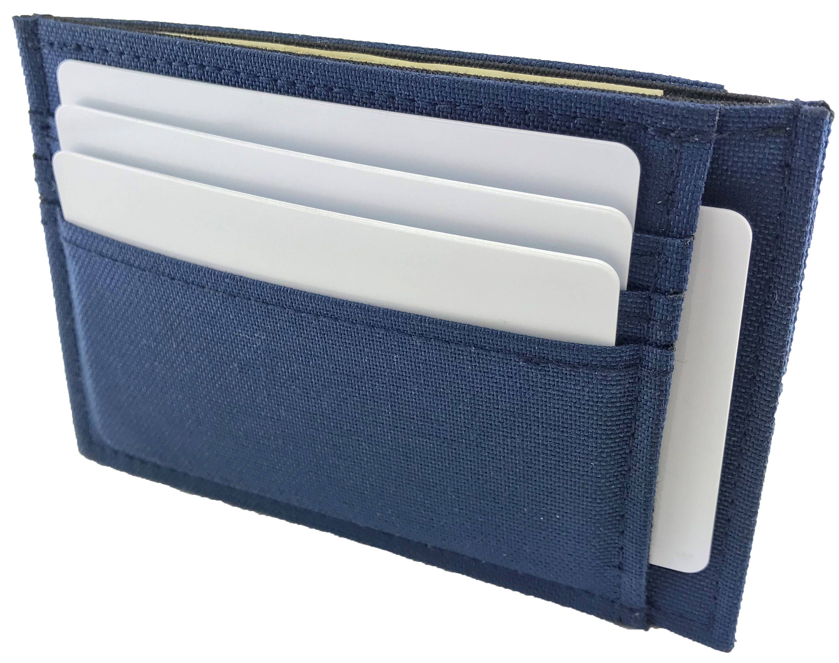 Handmade in California Vegan Canvas Card Holder Deluxe Wallet