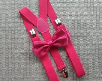 Mens suspenders, pink suspenders, bright pink suspenders, suspenders, Father and Son, Wedding, mens suspenders, groomsmen, pink suspenders