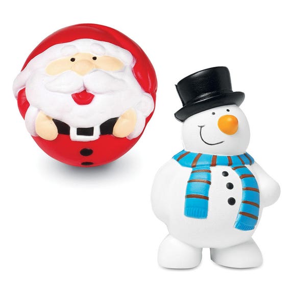 eBuyGB®'s Christmas Stress Balls Xmas Gift Desk Toy