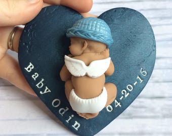 Baby Loss Ornament | Loss Of Baby Gift | Angel Baby Ornament | Memorial Ornament | Miscarriage Ornament | Infant Loss Gift | Sympathy Gift