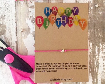 Happy Birthday Cards, Handmade Birthday Cards, Birthday Cards, Paper Goods, Friendship Beacelets, Wish Bracelets