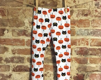 Pumpkin & Cat leggings