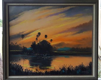 Tropical painting | Etsy