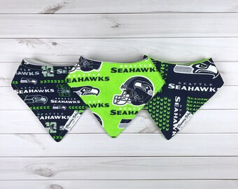 Baby Drool Seattle Seahawks Bibdanas